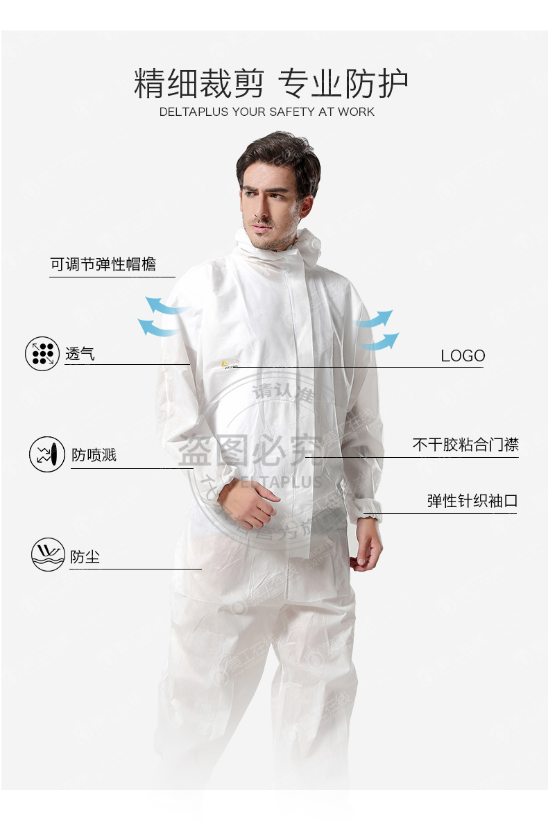 代尔塔工业防护套装详情设计
