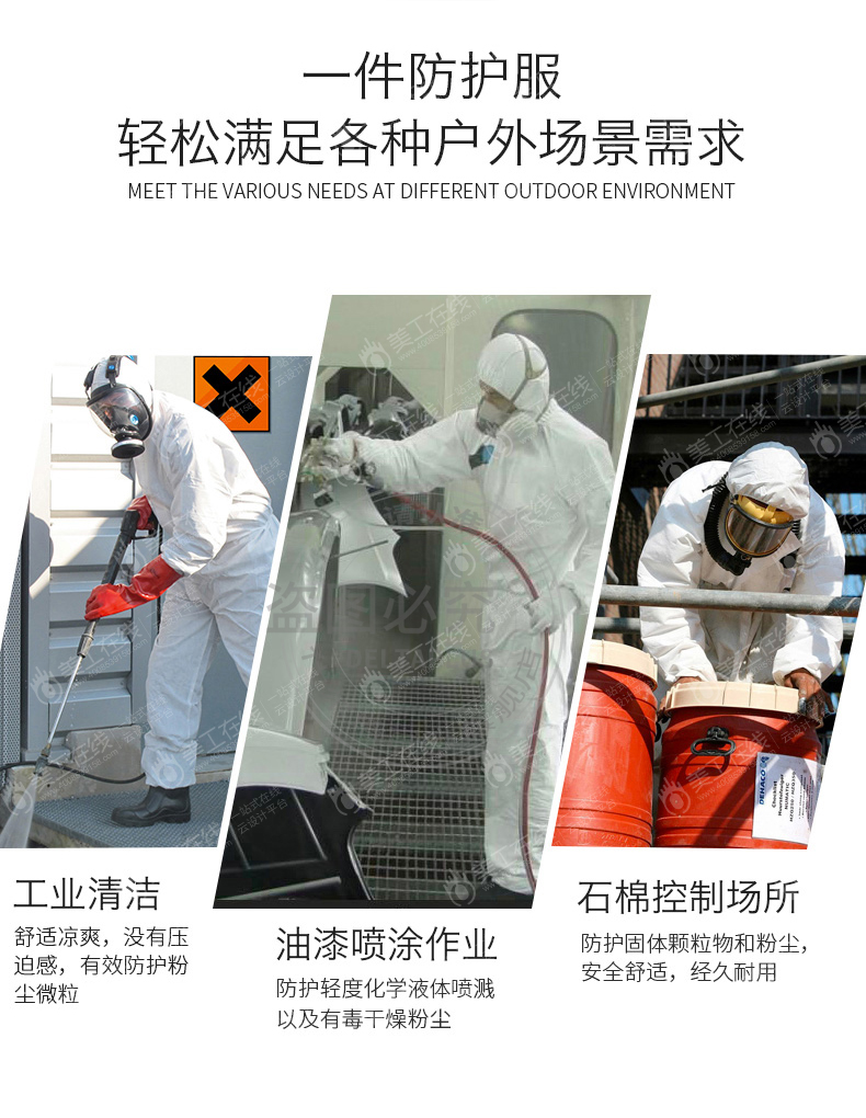 代尔塔工业防护套装详情设计