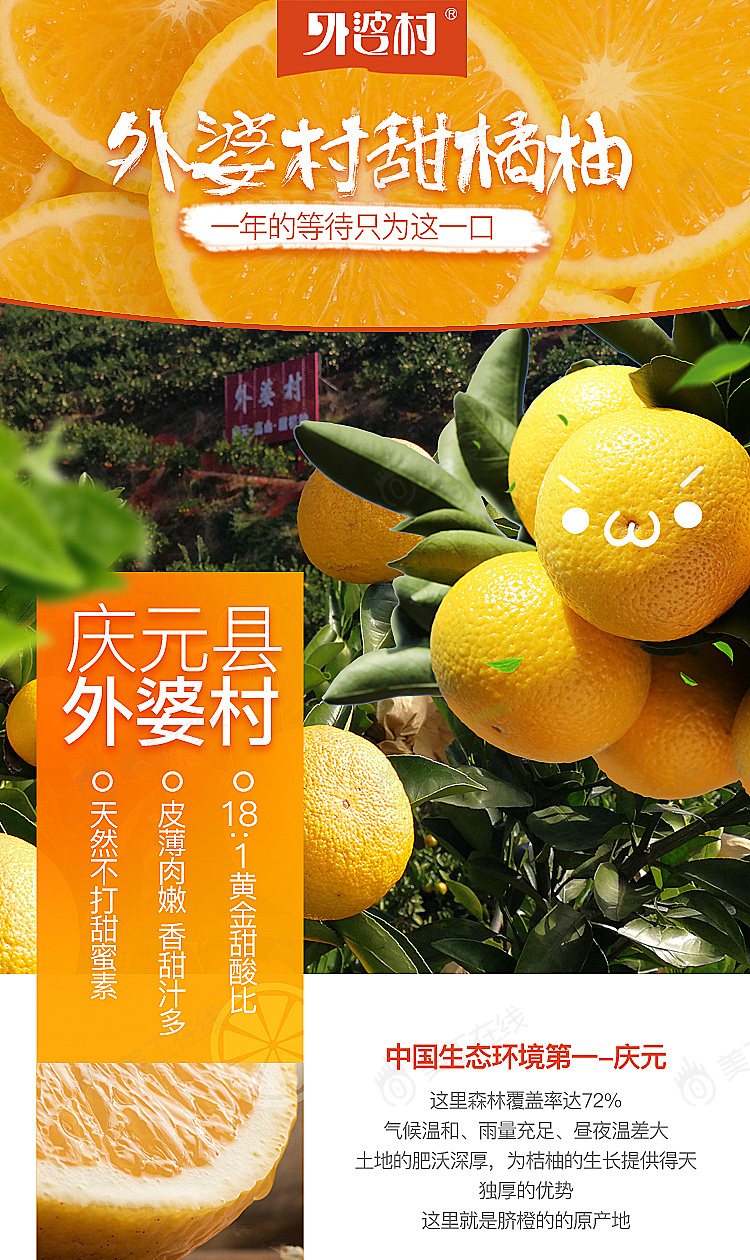 橘柚详情设计