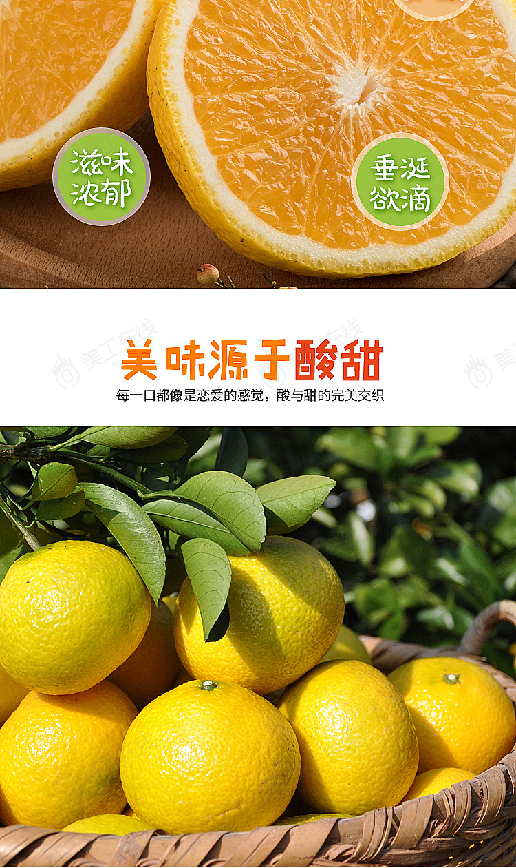 橘柚详情设计