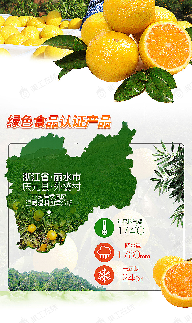 橘柚详情设计