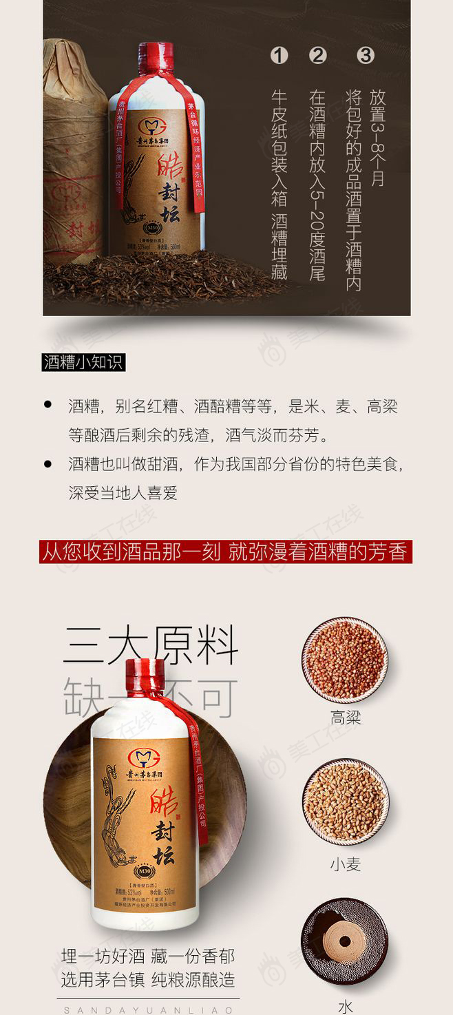 贵州茅台详情设计
