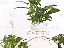 铁艺花架详情设计