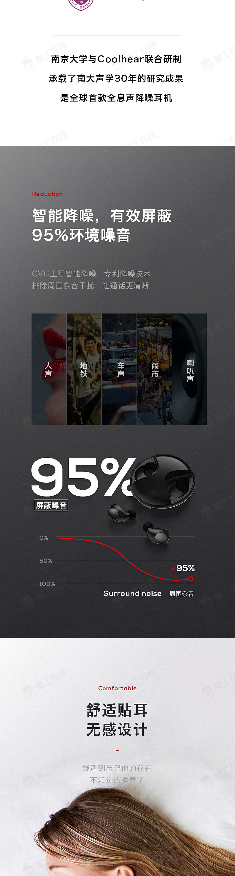 外单耳机详情设计